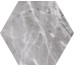 Плитка 17,5x20 Bardiglio Hexagon Dark 23770 з колекції Bardiglio Equipe