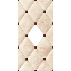 Декор Ventana Crema 25x50 Caledonia STN из коллекции Caledonia STN Caledonia Керамическая плитка STN Ceramica