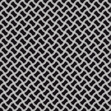 (60x60) 7VFNBFI Filet Noir-Blanck - Deco Dantan з колекції Deco Dantan Deco Dantan Керамічна плитка Tagina
