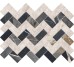 Мозаїка 25X30 Calacata Black Luxor Mix Black Liso Grespania з колекції Calacata Black Grespania