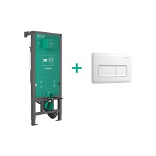 Комплект Інсталяційна система iFrame Universal + Клавіша iFrame Original Q Matt White (99001700)
