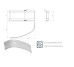 Панель Nadine 150x100 L/R Koller Pool