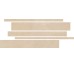 Декор (20x40) 37523 Borg.treccia Mo Beige Dec.fascia - Pietra Di Borgogna з колекції Pietra Di Borgogna Cerdomus