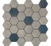 Мозаика 28,3x29,4 D. Grunge Grey Hexa/As//C-Grunge-27958 из коллекции Grunge Peronda