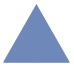 Плитка L 13 h 11.5 Bondi/Nat Triangle Blue-Bondi з колекції Bondi Bestile