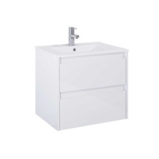 Шафка з умивальником Claudia 600 White Glossy A857794806+A3272A3000 Шафка з умивальником Claudia 600 White Glossy A857794806+A3272A3000 Claudia