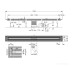 704360 Advantix Vario Душовий лоток з вставкою глянц. 300-1200mm (1 сорт)