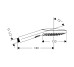 Ручний душ Raindance Select E PowderRain 120 3jet P EcoSmart+ Stainless Steel Optic (28729800)