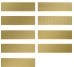 Декор Decor Gold Matt 7.5x30 Gradient Wow з колекції Gradient Wow