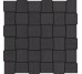 Мозаика Mosaic Carbon 4 5 x 5 - 29.5x29.5 KM9006 Softline из коллекции Softline Aleluia
