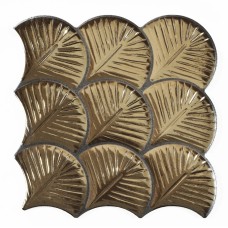 Мозаика 30.7x30.7 SCALE SHELL GOLD Scale Shell из коллекции Scale Shell SCALE Керамическая плитка Realonda