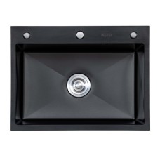 Мийка кухонна EXTOR IB 6050 з нержавіючої сталі 60*50*22 ЧОРНА ( А0059857 ) Мийка кухонна EXTOR IB 6050 з нержавіючої сталі 60*50*22 ЧОРНА ( А0059857 )