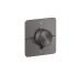 Термостат скрытого монтажа AXOR ShowerSelect ID Softsquare на 2 функции, Brushed Black Chrome (36754340)