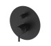 1502X140B ART Змішувач прихованого монтажу д/ванни, чорний матовий Бренди>Devit