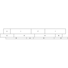 45x270 Modular White Smoke Rettifical - Woodtalk - M949E0R з колекції Woodtalk Woodtalk Керамічна плитка Ergon
