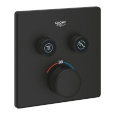 Змішувач для душу Grohtherm SmartControl 102166KF0 Black