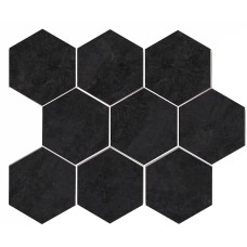 Мозаїка 29.2x35.5 Titanium Graphite Hex?gono Titanium з колекції Titanium TITANIUM Керамічна плитка Cristacer — сторінка 2