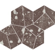 Мозаика Petri Burgundy Mosaico Trencadís 34x42.2 Petri з колекції Petri LAND PORCELANICO Испания