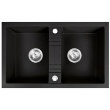 Мойка из магранита 2-камерная 48/78 BA графит MEZZO II Мойка из магранита 2-камерная 48/78 BA графит MEZZO II