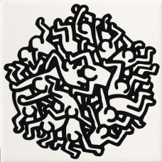 Декор (20x20) GFKHD08 - Game Of Fifteen: Keith Haring з колекції Game Of Fifteen: Keith Haring Ascot Game Of Fifteen: Keith Haring