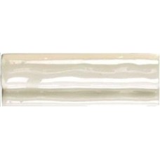 Бордюр Moldura Dark White 5x15 Antic Craquele из коллекции Antic Craquele Antic Craquele Керамическая плитка Cevica