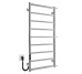 Рушникосушарка електрична Ladder П9 500х1000 Deffi нержавіюча сталь (Хром, JD03, Ліве підключення) 