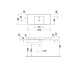 BENTO STARCK BOX Умивальник на стільницю 104x46 см, White High Gloss HygieneGlaze (2381102071)