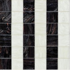Мозаїка Rayures Noires 30.8x30.8 Decori 50 з колекції Decori 50 Мозаїка Rayures Noires 30.8x30.8 Decori 50 з колекції Decori 50