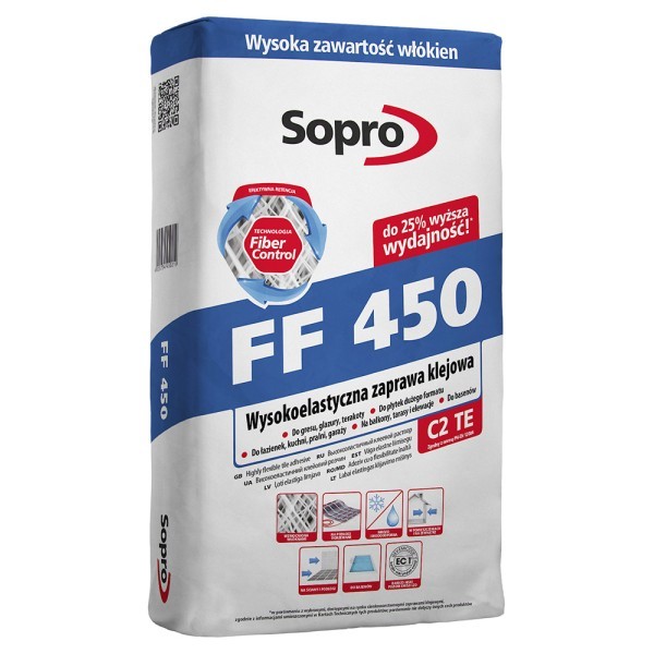 Клей для плитки Sopro FF 450 (22,5 кг) Sopro