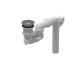 ViFlow 220V система слива и перелива для ванн без переливного отверстия, Chrome (U90953061)