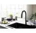 Змішувач Aqittura M91 FilterSystem 210 1jet pull-out Sbox кухонний сет з Harmony, Matt Black (76800670)