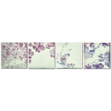 Декор (10x10) 1042406 Ins. S/4Jardin Grigio - Cotto Vogue з колекції Cotto Vogue Декор (10x10) 1042406 Ins. S/4Jardin Grigio - Cotto Vogue з колекції Cotto Vogue