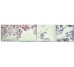 Декор (10x10) 1042406 Ins. S/4Jardin Grigio - Cotto Vogue з колекції Cotto Vogue Serenissima