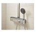 PULSIFY Showerpipe душова  система 260 з термостатом , чорний матовий