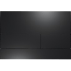 Панель змиву TECEsquare II Metal з двома клавішами чорний матовий (9240833)