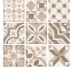 Декор Decor Mix Beige 22.5x22.5 Sintra Bestile з колекції Sintra Bestile