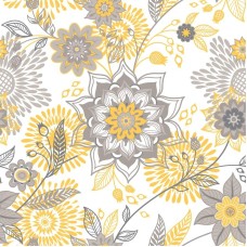 Декор Grigio Giallo Dec A3 12.5x12.5 Colibri з колекції Colibri Colibri Керамическая плитка Vallelunga