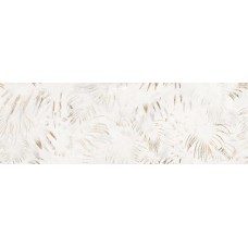 DECORADO PALM R90 WHITE MATT 30X90 (плитка настенная, декор: листья)