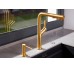 Змішувач для мийки настільн. з витяжн. душем INOX DUERO DESIGN GOLD 6623-220-31