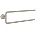 Рушникотримач поворотний подвійний 49см Axor Universal Circular, Brushed Nickel (42822820)