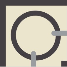 Декор (20x20) Necklace Seattle A Q - I Fregi BDS из коллекции I Fregi BDS I Fregi BDS