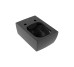 MEMENTO 2.0 Унітаз підвісний  375x560 мм Pure Black Ceramic Plus (4633R0R7)