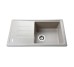 Гранітна мийка Globus Lux LUGANO мигдаль 780х435мм-А0008 Globus Lux