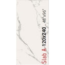 Декор Плита A Naturale Rettificato 120x240 Marmi Statuario з колекції Marmi Statuario Marmi Statuario