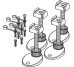 Комплект ніжок для сифону TECEdrainline 660003 Tece TECE