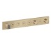 Термостат для 4-х потребителей Axor Select скрытого монтажа, Brushed Bronze 18357140
