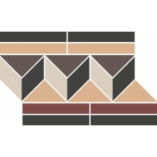 Бордюр Border 19.4x27.9 Manchester Top Cer з колекції Manchester TopCer — португальская геометрическая мозаика и викторианская плитка — страница 13