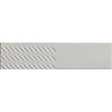 Декор Waves Bianco 5x20 Biscuit из коллекции Biscuit Biscuit Керамическая плитка 41Zero42
