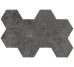 Мозаика Graphite Mosaico Hex 30x50 Backstage Flaviker из коллекции Backstage Flaviker