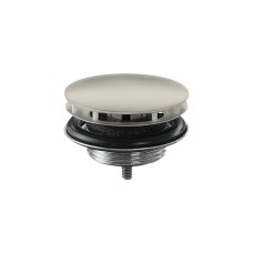 Донный клапан с фиксированной крышкой Axor для умывальников, Stainless Steel Optic 51301800